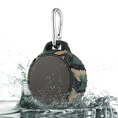 Shower Speakers LeFun8482 Cannon Bluetooth Waterproof Wireless Stereo 5W Strong Portable Speaker for Outdoor Bass MP3 Player