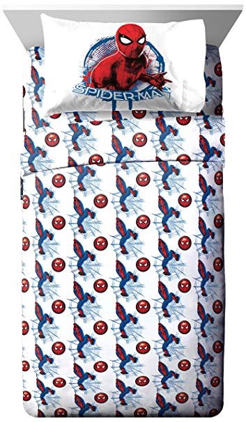 Marvel Spiderman Wall Crawler 3 Piece Twin Sheet Set