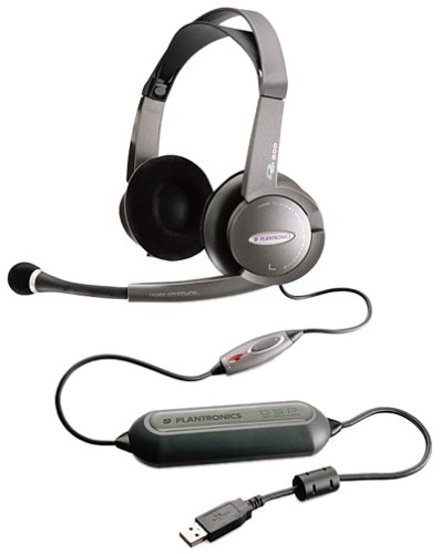 Plantronics DSP-500 Digitally-Enhanced USB Gaming/Multimedia Stereo Headset and Software