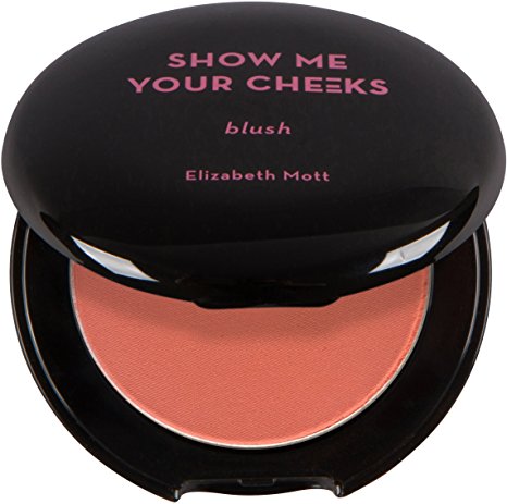 Show Me Your Cheeks Powder Blush (cruelty free and paraben free) - Peach Pink Net Wt. 5 g / 0.18 oz