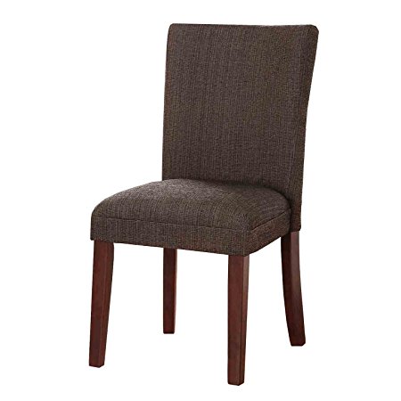 Kinfine Parsons Textured Dining Chair, Brown