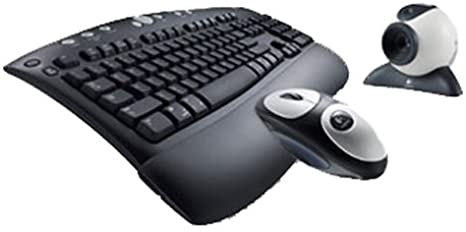 Logitech Access Trio (Cordless Access Keyboard, Cordless MouseMan Optical Mouse, QuickCam Messenger Camera)