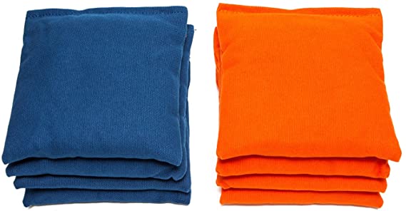 Weather Resistant Cornhole Bags (Set of 8) by SC Cornhole:: Choose Your Colors