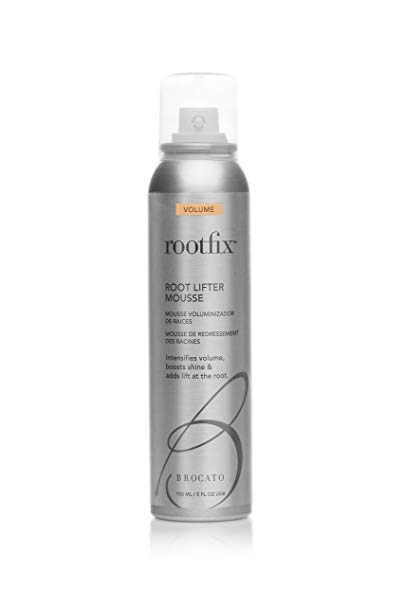 Brocato Rootfix Root Lifter Mousse: Curl Styling Products for Lifting and Volumizing Curly or Wavy Hair for Intense Body and Shine - Anti Frizz Smoothing Mousse for Men or Women - 5 Oz