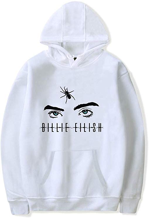 SIMYJOY Billie Eilish Bellyache Hoodie Pullover Hiphop Street Fashion Oversized Sweatshirt