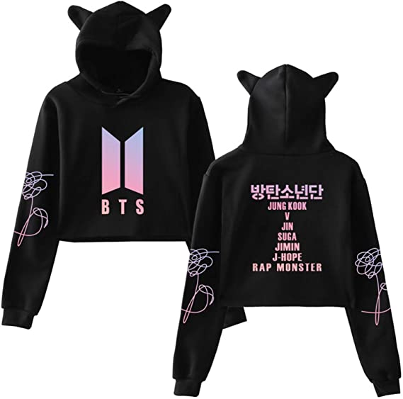 Dolpind Kpop BTS Love Yourself Answer Tear Hoodie Suga V Jin Jimin Sweater Jacket Pullove