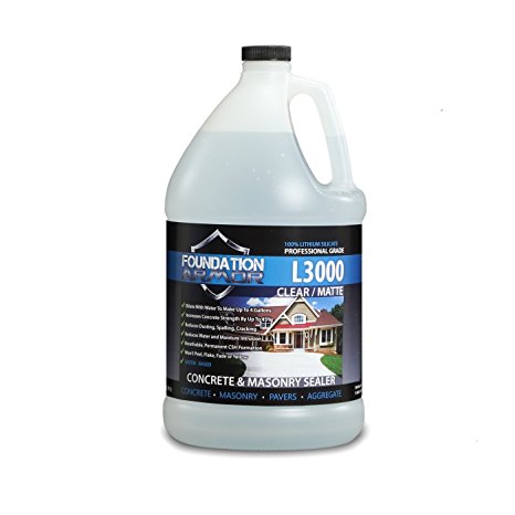 1-Gal. L3000 Concentrated Water-Based Lithium Silicate Densifier, Hardener, and Sealer for Concrete & Masonry