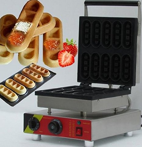 NP-513 2 in 1 Electric 10pcs Chocolate Waffle Sticks Baker   Electric Chocolate Fountain