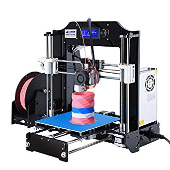 ALUNAR 3D Printer DIY Prusa I3 Kit Self Assembly Mini DIY Desktop FDM 3D Printing Machine with 1.75mm PLA Filament