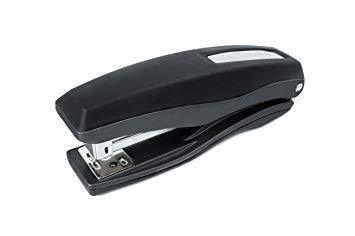 PraxxisPro Basileus Heavy Duty Metal Stapler Value Pack with 25 Sheet Capacity - Includes Staples and Staple Remover - Jam Free Stapler Set for Professional and Home Office Use (Black)
