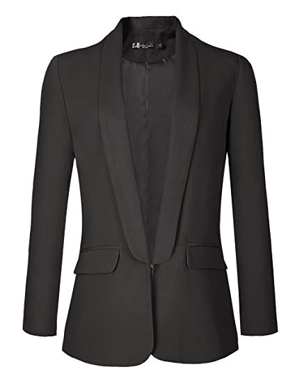 Urban CoCo Women's Office Blazer Jacket Open Front