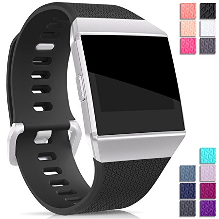For Fitbit Ionic Classic Strap Bands, Mornex Adjustable Replacement TPU Sport Strap Wristbands for Fitbit Ionic