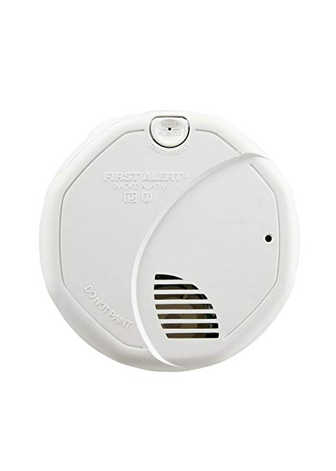 First Alert BRK 3120B Hardwire Dual Photoelectric and Ionization Sensor Smoke Alarm with Battery Backup
