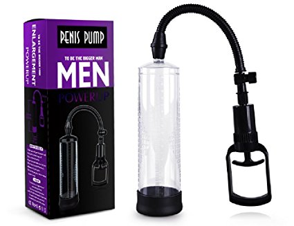 CANWIN Penis Pump & Enlarger with manual suction Vacuum Pump, Penis pump for improving male erections and penis size.