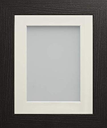 Frame Company Watson Range Black Picture Photo Frame with Ivory Mounts *Choice of Sizes*