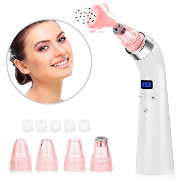 Blackhead Remover Pore Vacuum, ProCIV Electric Pore Cleaner Suction Removal Machine Comedo Microdermabrasion Exfoliating Extractor Tool Device Facial Skin Treatment Beauty Device