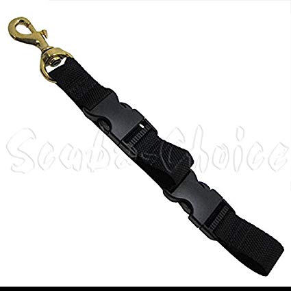 Scuba Diving BC Fin and Mask Keeper with Quick Release Loop Lanyard