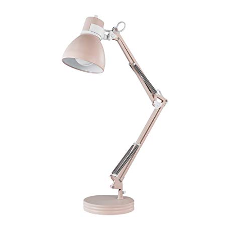 Globe Electric 52028 Desk Lamp, Rose