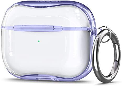 Spigen Ultra Hybrid Designed for Apple Airpods Pro Case (2019) - Purple Crystal