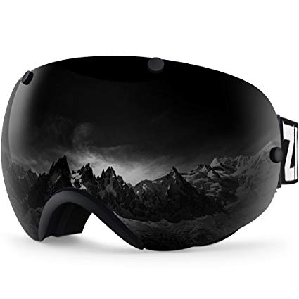 Zionor XA Ski Snowboard Snow Goggles for Men Women Anti-fog UV Protection Spherical Dual Lens Design