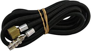 Badger Air-Brush Co. 50-2018 Quick Disconnect Braided Hose, 8-Foot