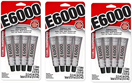 E6000 5510310 Craft Adhesive Mini, 3 Pack