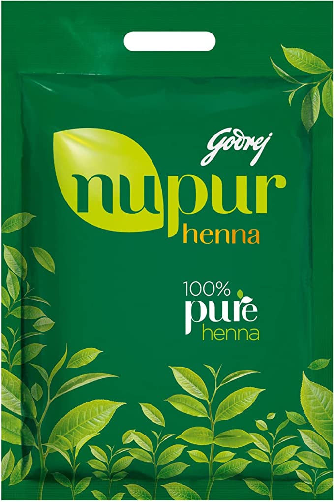 Godrej Nupur Natural Mehndi with Goodness of 9 Herbs - 400 gm