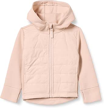 Amazon Essentials Girls and Toddlers' Hooded Full-Zip Active Jacket