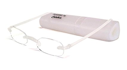 Calabria Reading Glasses - 714 Flexie in Ice