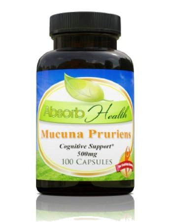 Mucuna Pruriens  100 500mg Capsules  15 L-Dopa