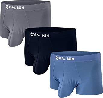  RM Real Men Bulge Enhancing Underwear - 1 Pack 3in