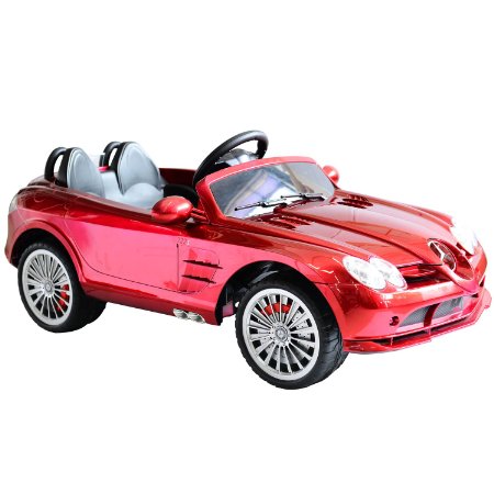 Mercedes-Benz 722S Kids 12V Electric Ride On Toy Car w/ Parent Remote Control - Red by Aosom