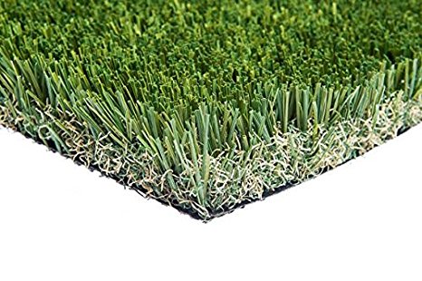 New 15' Foot Roll Artificial Grass Turf Synthetic Fescue Pet SALE! Many Sizes! (PREMIUM 15' x 25' = 375 Sq Ft)