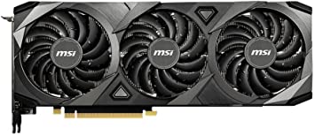 MSI GeForce RTX 3080 VENTUS 3X 10G 10GB GDDR6X Ampere Graphics Card - 1755MHz, 8704 Cuda Cores, 320bit, G-Sync, VR Ready, DirectX 12, HDMI 2.1, DisplayPort 1.4a, DLSS