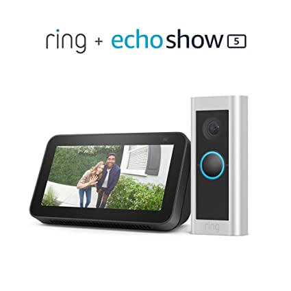 Ring Video Doorbell Pro 2 bundle with Echo Show 5 (2nd Gen)