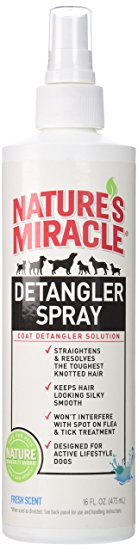 Nature's Miracle Detangler Spray, 16 oz