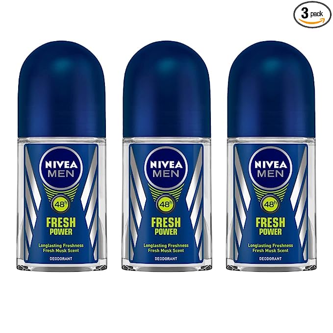 Nivea Fresh Power Deodorant Roll On for Men, 150 milliliters