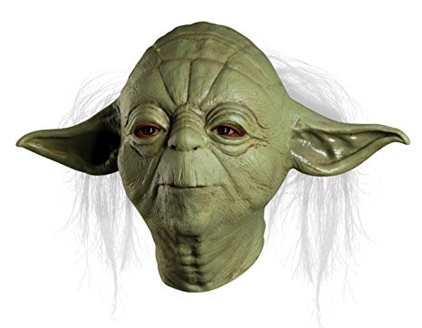 Star Wars Master Yoda Deluxe Adult Overhead Latex Mask