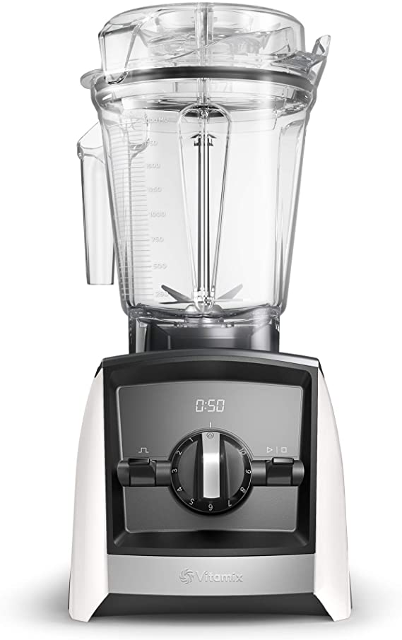 VITAMIX A2300i A2300 Ascent Series Smart Blender, Professional-Grade, 2 Litre Low-Profile Container, White, 1400 W, 2 liters