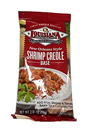 Louisiana Fish Fry Shrimp Creole Base-4 (four) 2.5oz Packages