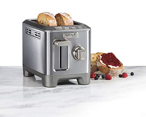 Wolf Gourmet 2 Slice Toaster (WGTR122S)