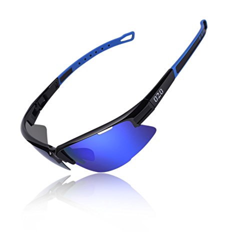 O2O Polarized  Designer All Sports Sunglasses Running Golf Driving Baseball Cycling Fishing for Men Women Teens Tr90 Unbreakable Frame