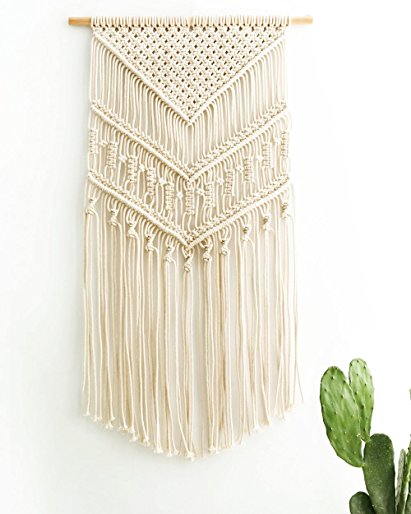 Mkono Macrame Wall Hanging Woven Tapestry Boho Home Decor