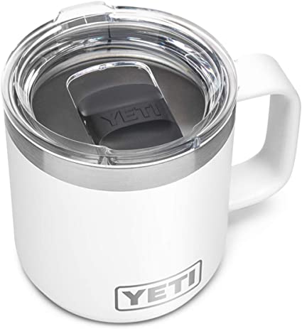 YETI Rambler 10 oz Stackable Mug, Vacuum Insulated, Stainless Steel with MagSlider Lid