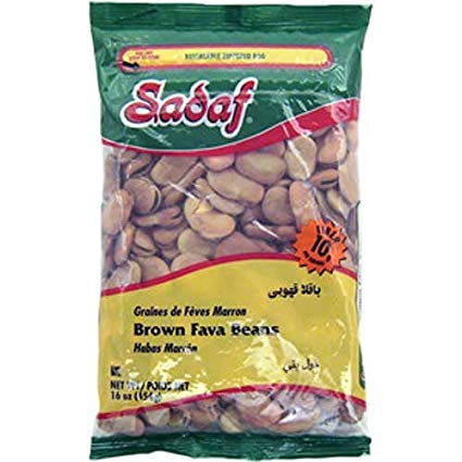 Sadaf Brown Fava Beans, 16 Ounce Bag