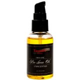 Taconic Shave PREMIUM Organic Pre-Shave Oil 2 oz - Uncscented - Made in the USA