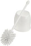 Casabella Toilet Bowl Brush with Holder Set White