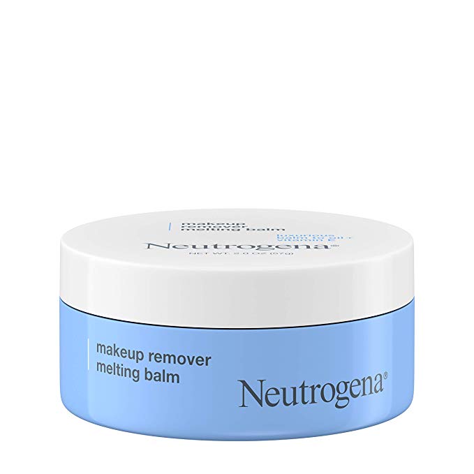 Neutrogena Makeup Remover Melting Balm to Oil with Vitamin E, Gentle and Nourishing Makeup Removing Balm for Eye, Lip, or Face Makeup, Travel-Friendly for On-the-Go, 2.0 oz