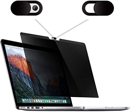 EZ-Pro Screen Protector Magnetic Privacy Filter for 13 inch MacBook Air and 13 inch MacBook Pro (Released in 2018-2021), Comes with Camera Cover Slide, Provide Privacy, Anti-Blue Light and Anti-Glare