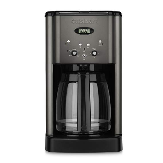 Cuisinart DCC-1200BKS 12 Cup Brew Central Coffee Maker Black Stainless Steel